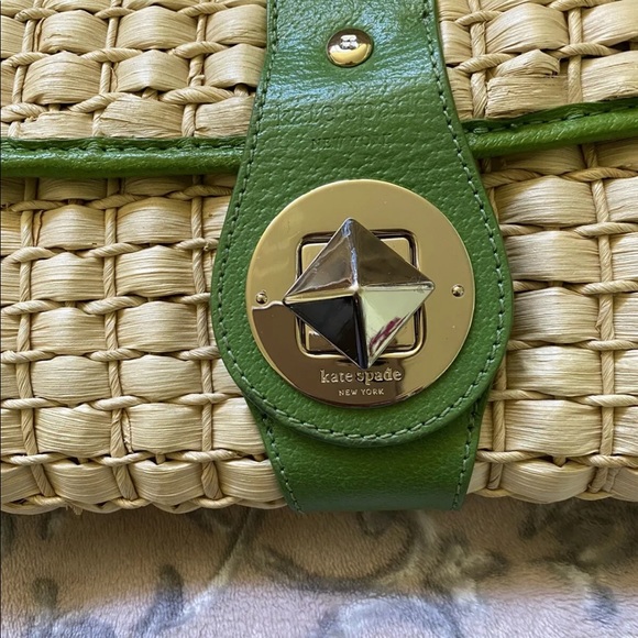 Kate Spade Wicker Clutch - Picture 4 of 9